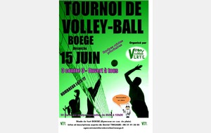 Tournoi de BOEGE le 15 juin 2014